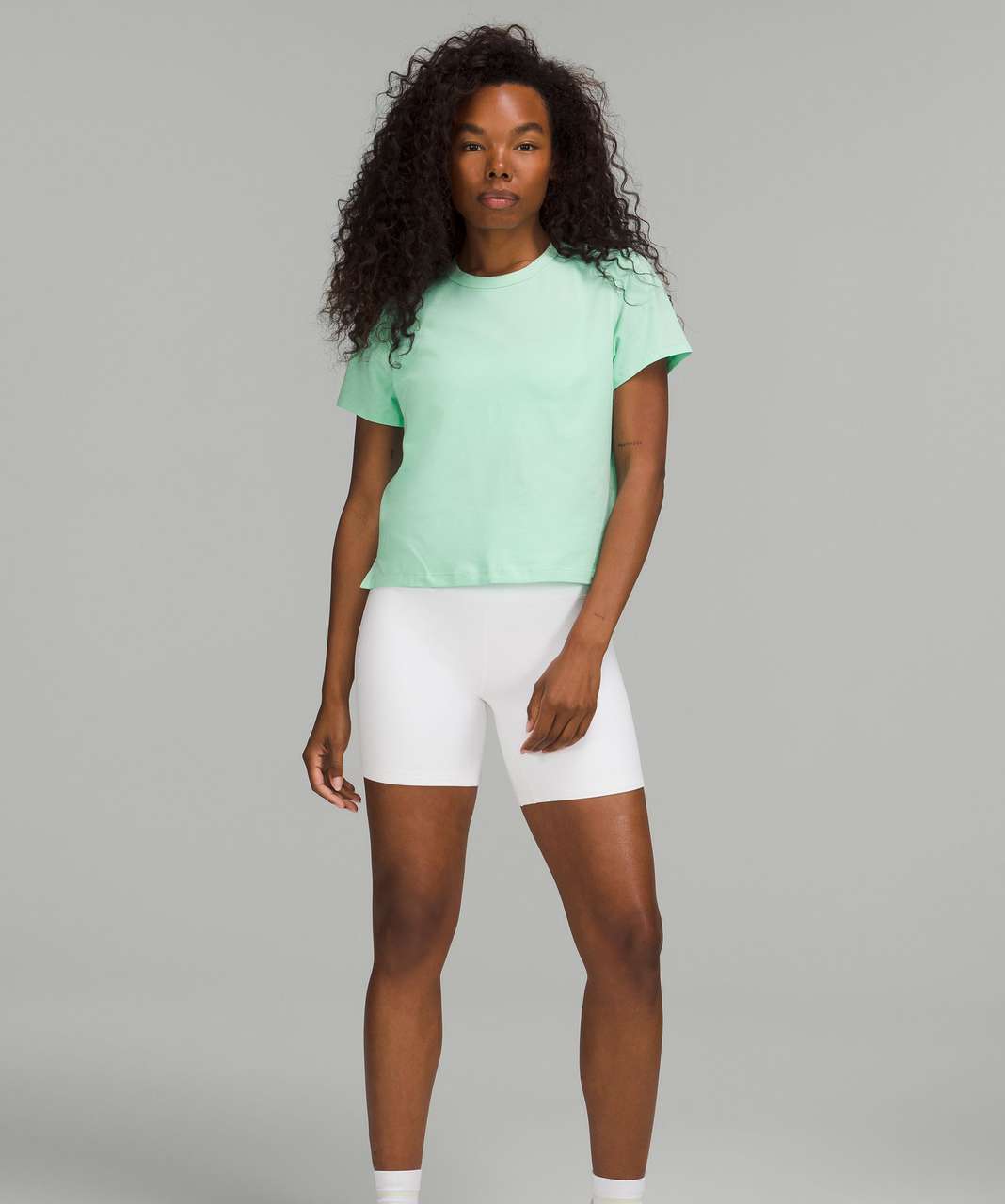 Lululemon Classic-Fit Cotton-Blend T-Shirt - Wild Mint