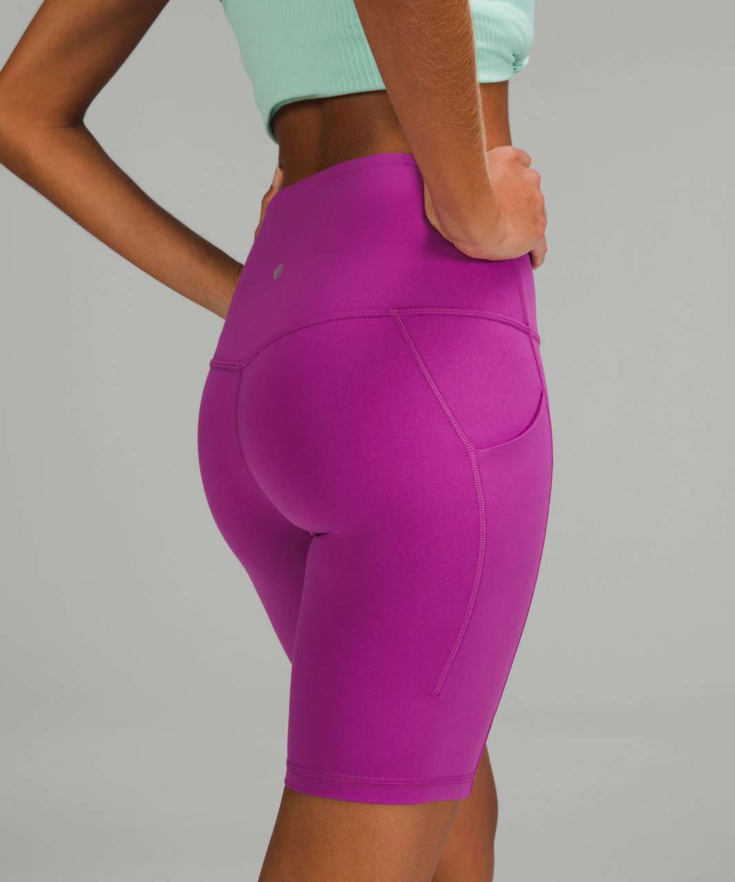 Lululemon Align High-Rise Short with Pockets 8 - Vivid Plum - lulu fanatics