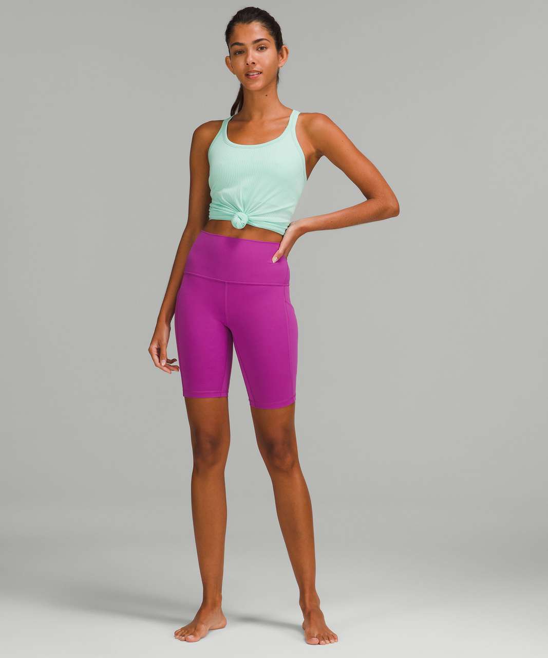 Lululemon Align High-Rise Short with Pockets 8 - Vivid Plum - lulu fanatics