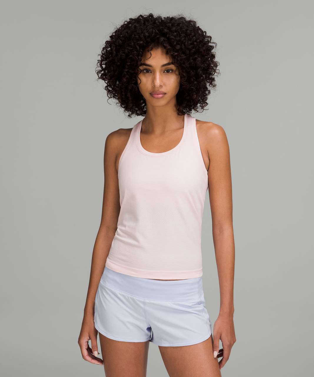 Lululemon Swiftly Tech Racerback Tank Top 2.0 *Race Length - Strawberry Milkshake / Strawberry Milkshake