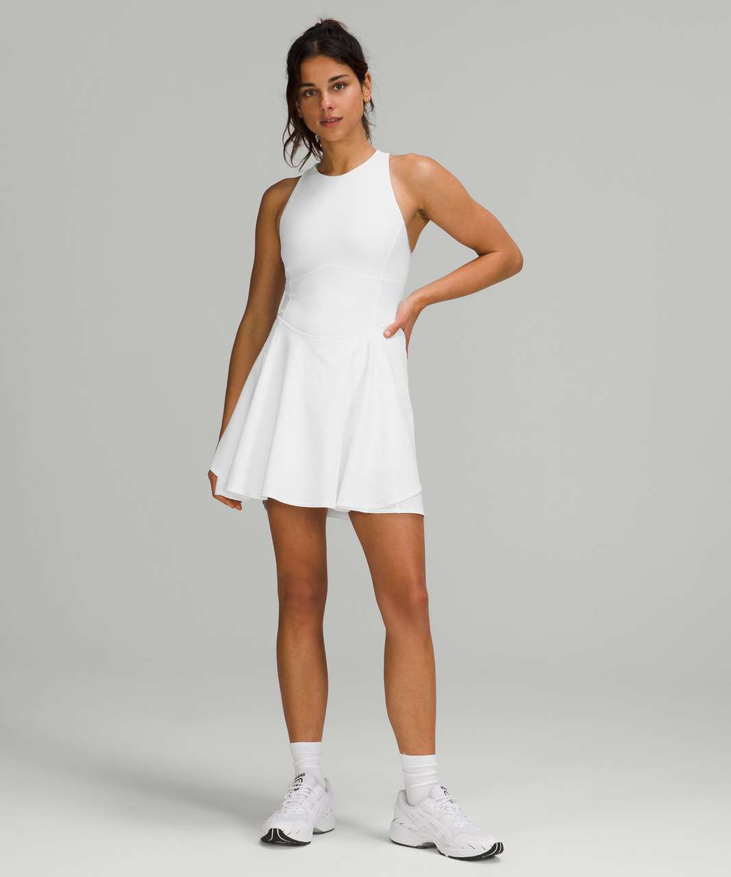 NWT [Size 12] Lululemon Womens Court Crush Dress WHT