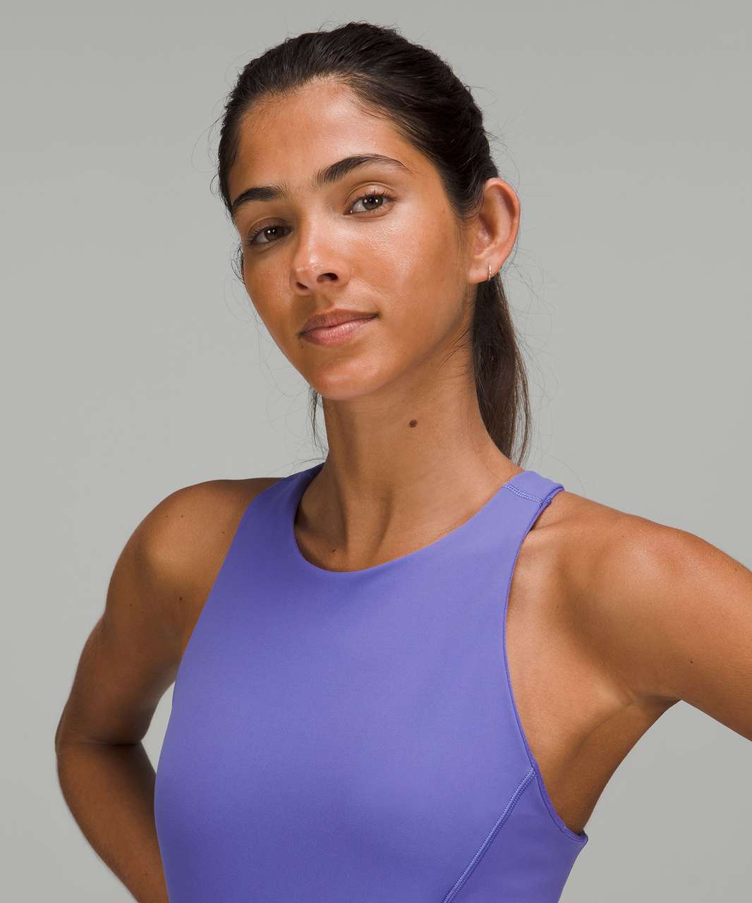 NWT lululemon womens 10 purple charged indigo court crush tennis dress