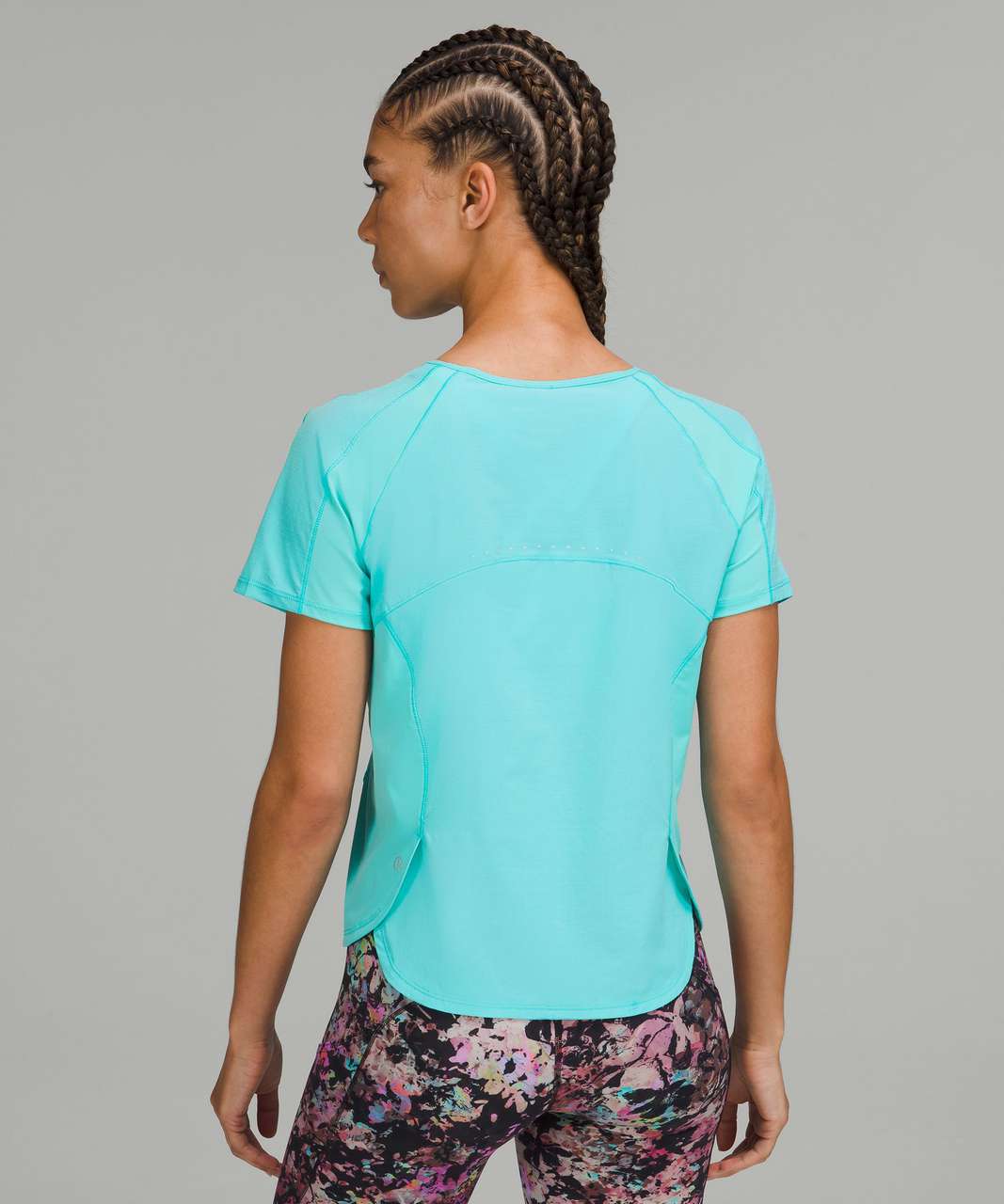 Lululemon Swiftly Tech Short Sleeve Shirt 2.0 - Electric Turquoise /  Electric Turquoise - lulu fanatics