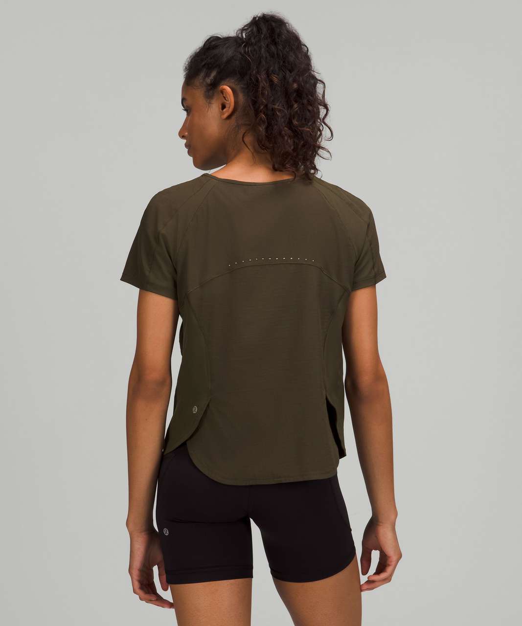 lululemon Ventilated Hiking Short Sleeve Shirt - Dark Oxide