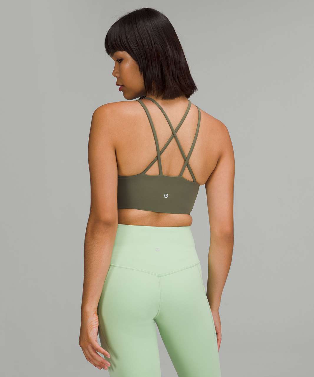 Lululemon Like a Cloud Bra Light Support B/C cup in Dark Olive