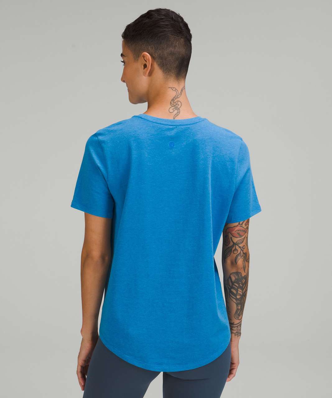 Lululemon Love Crew Short Sleeve T-Shirt - Capture Blue - lulu