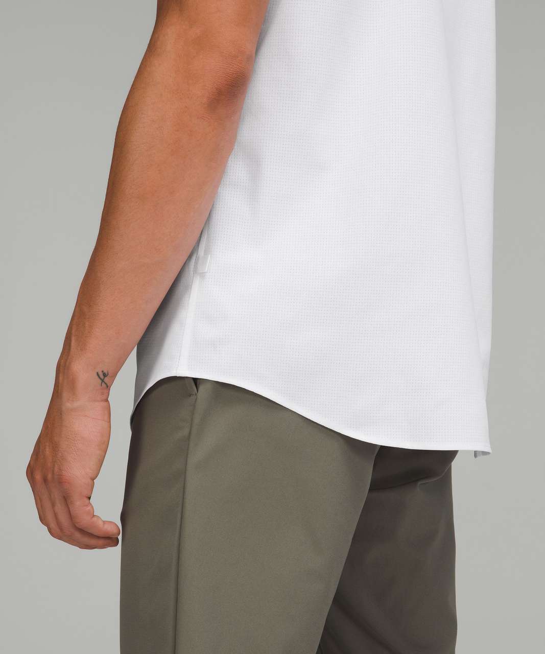 Lululemon Airing Easy Short Sleeve Shirt - Bright White