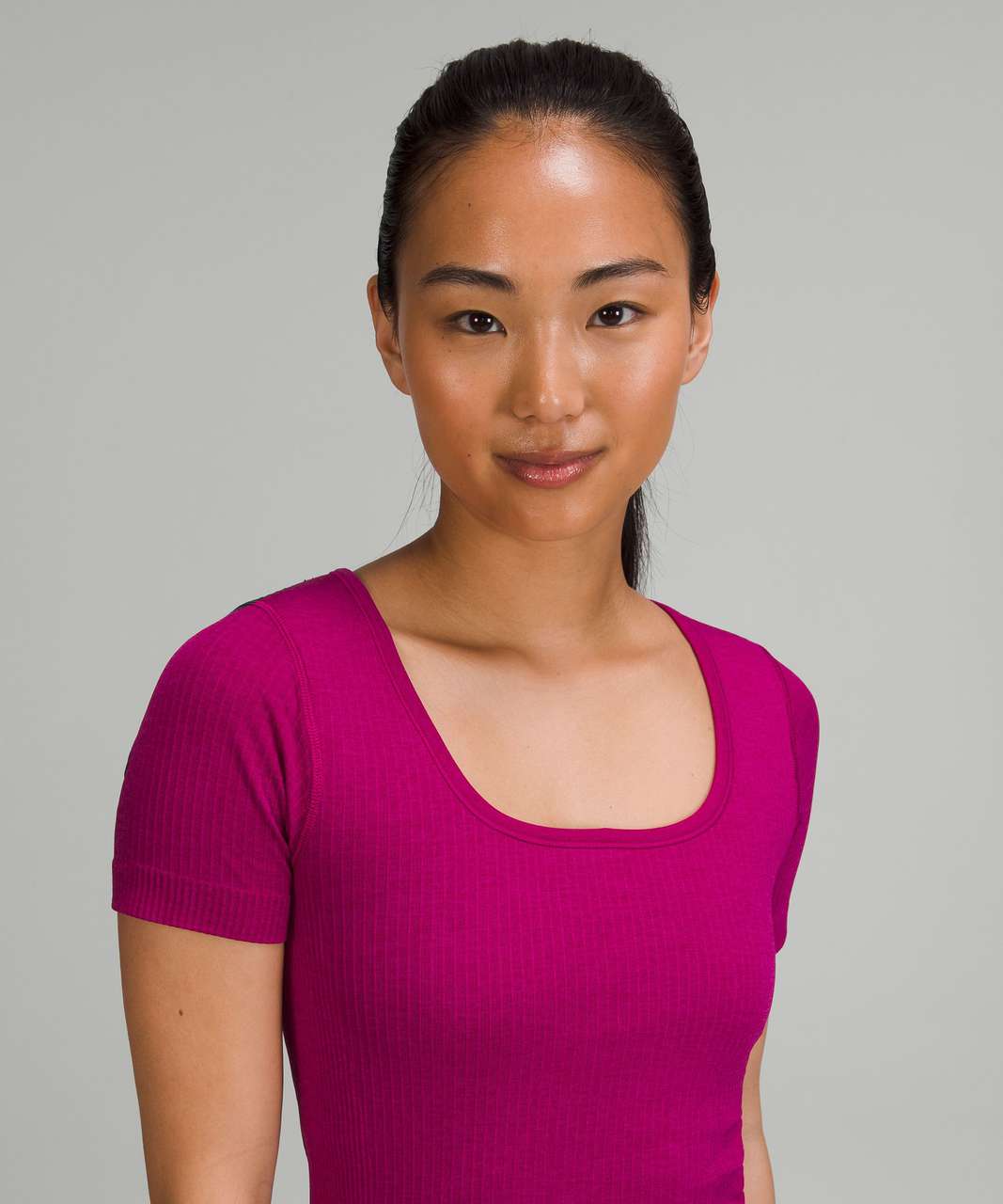 Lululemon Ebb to Street Short Sleeve Shirt - Magenta Purple