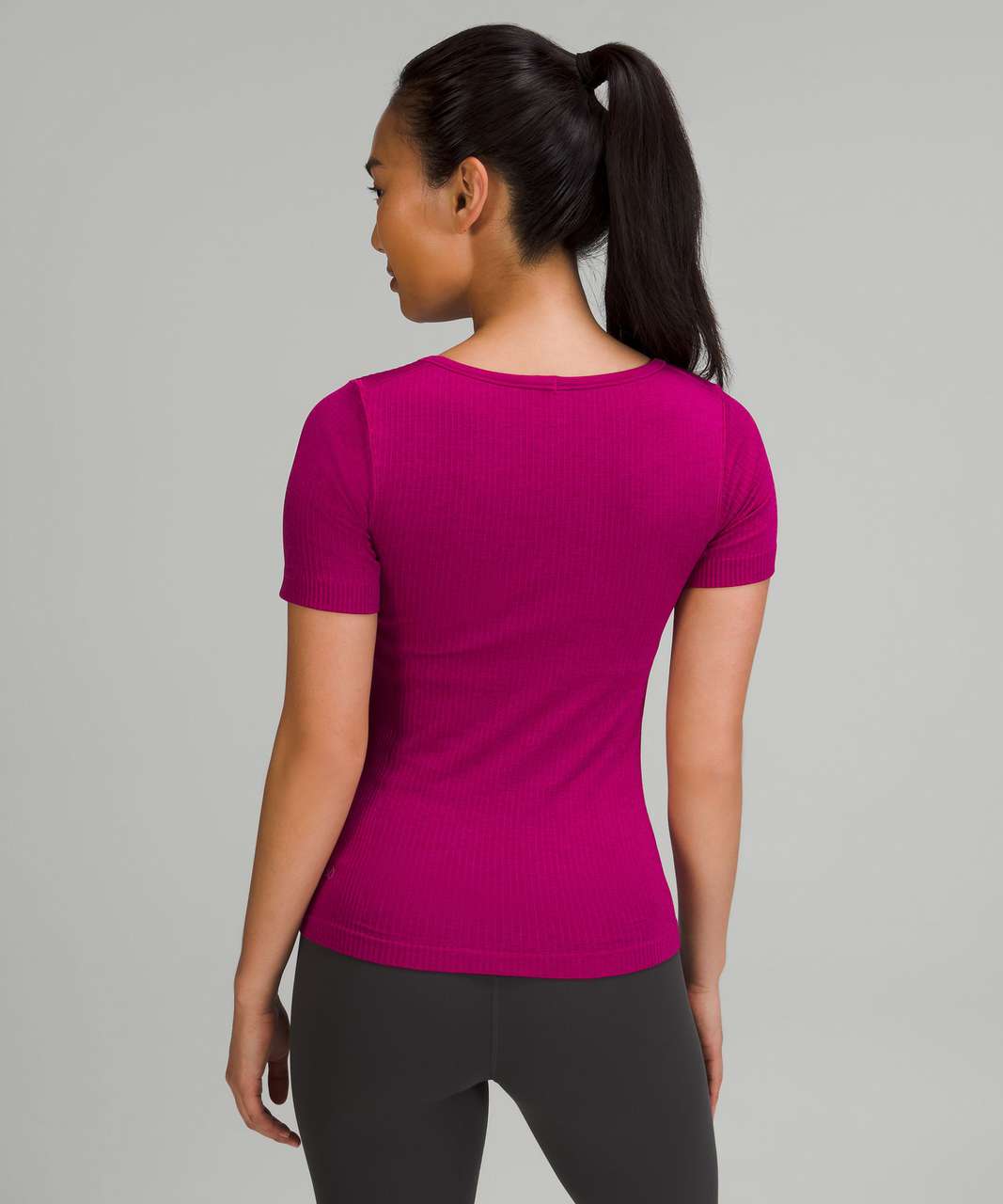 6] Lululemon Ebb to Street Short-Sleeve Shirt, Women's Fashion, Activewear  on Carousell