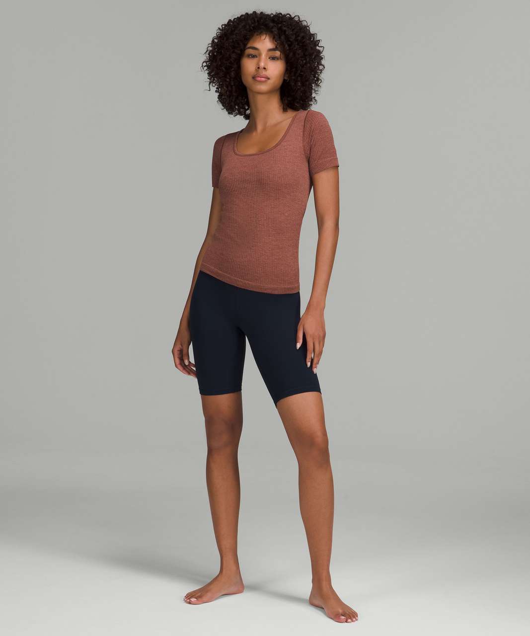 Lululemon Softstreme Gathered T-Shirt - Ancient Copper - lulu fanatics