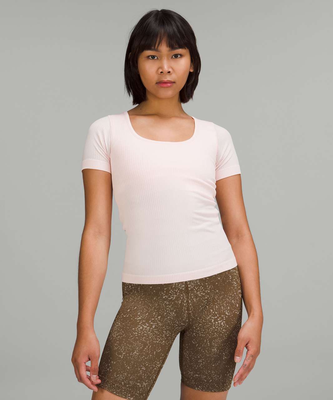 Lululemon Ebb to Street Short Sleeve Shirt - Strawberry Milkshake