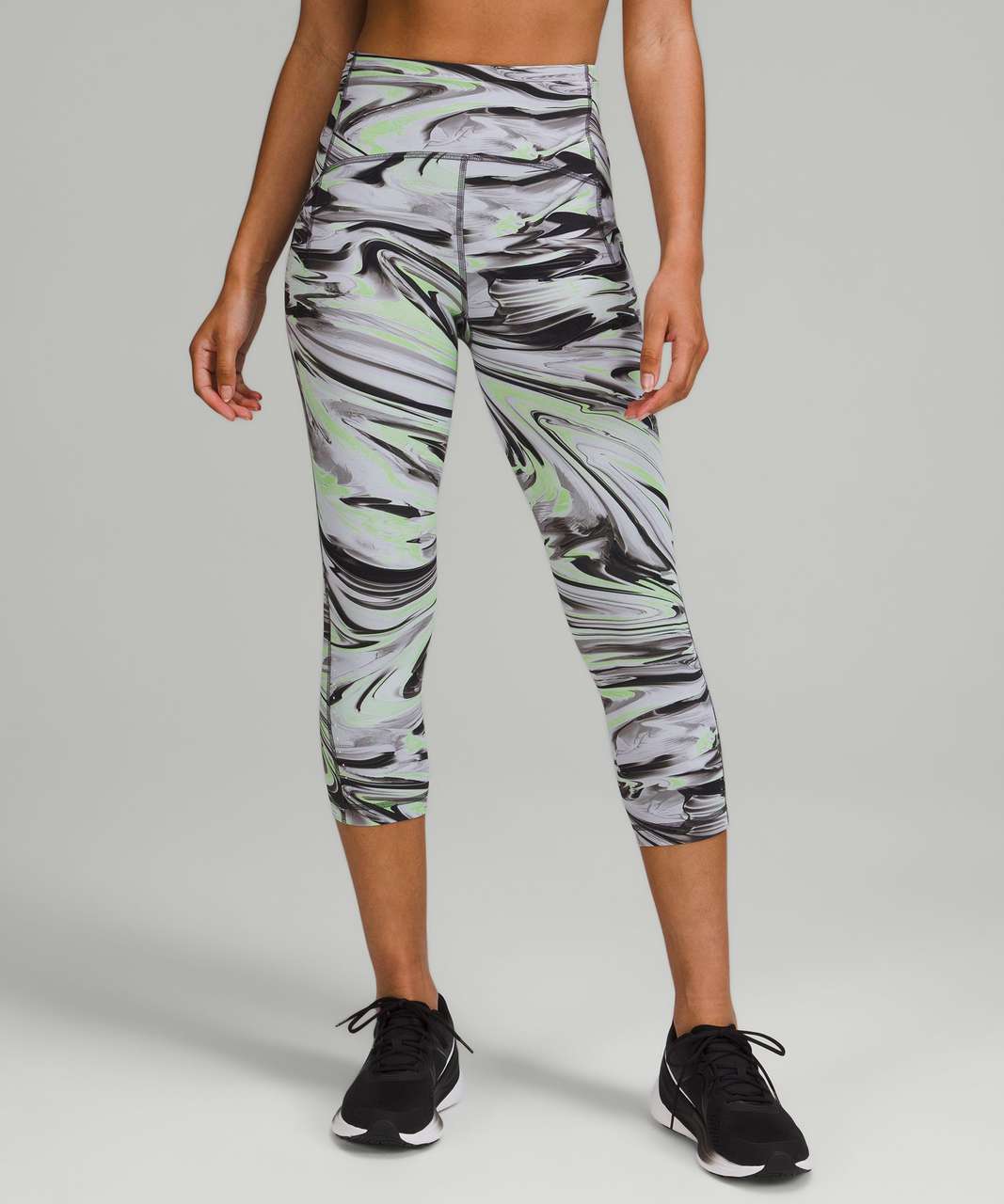 Swift Speed High-Rise Crop 21, Heritage 365 Camo Crispin Green Multi