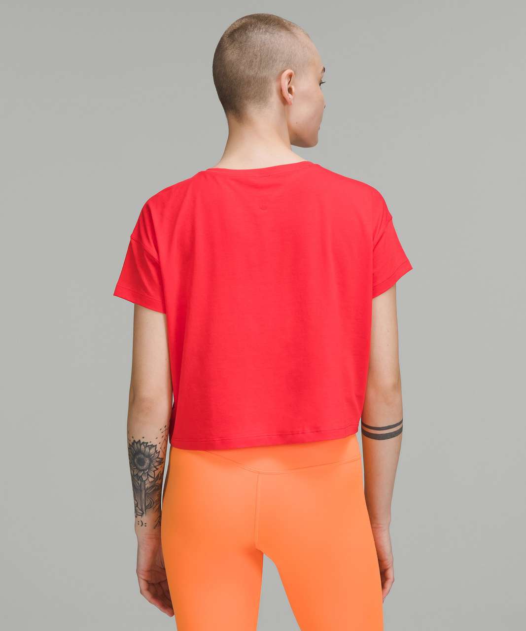 Lululemon Cates T-Shirt - Love Red - lulu fanatics