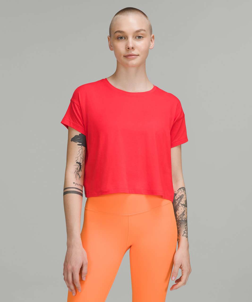 Lululemon Cates T-shirt In Orange