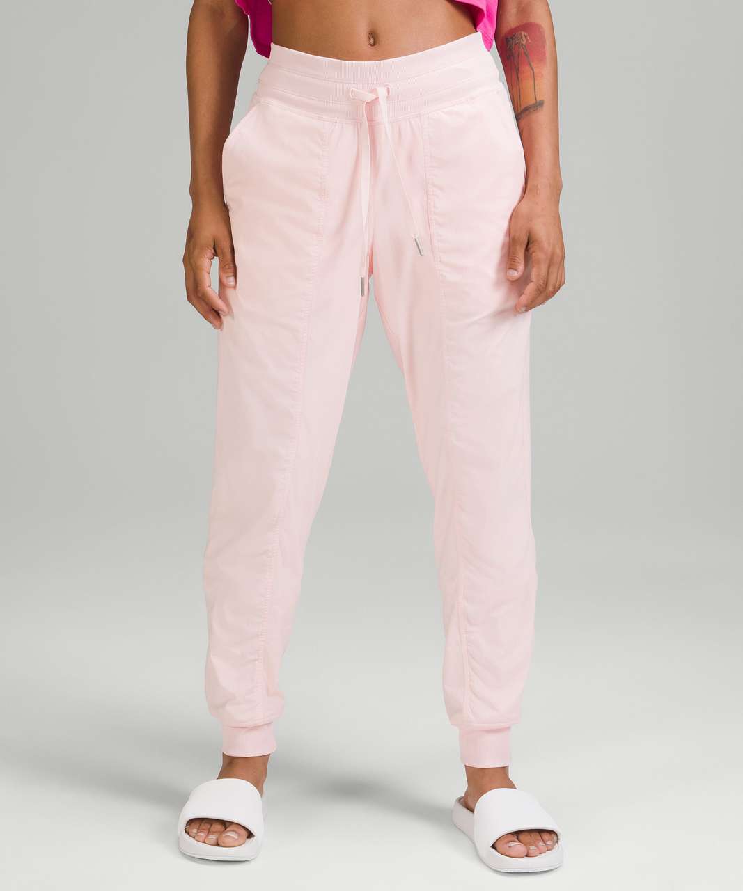 Lululemon Dance Studio Mid-Rise Lined Jogger - Strawberry