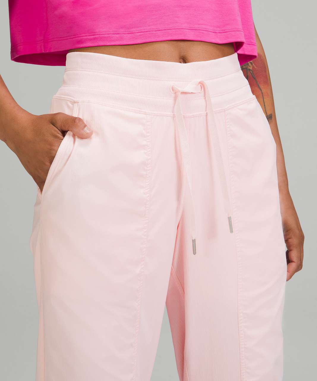 Help me choose long sleeve tops/sweatshirts to go with these pants I bought  (Dance studio crop in Java & Strawberry Milkshake) : r/lululemon