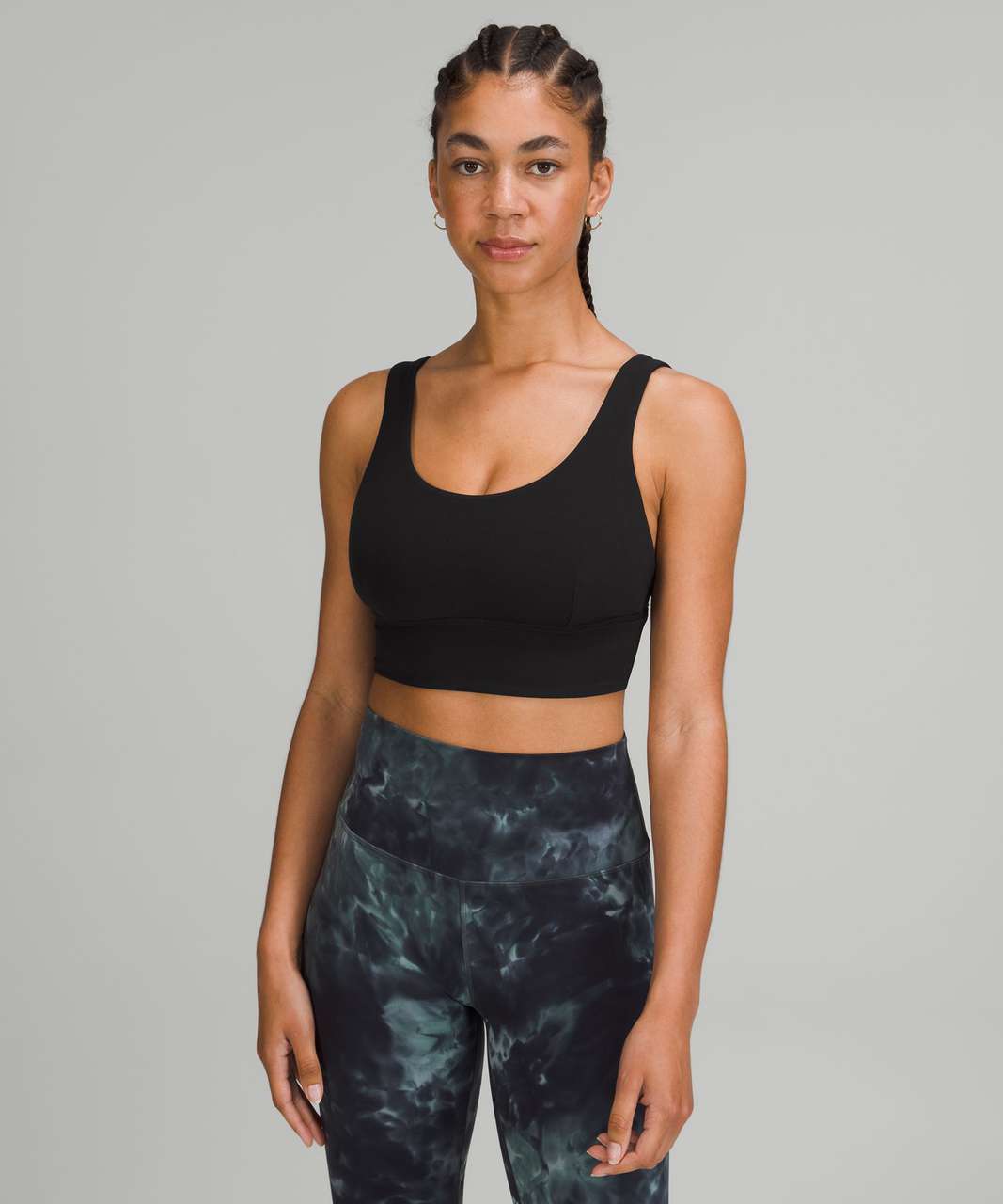 Lululemon In Alignment Straight-Strap Bra *Light Support, C/D Cup - French  Press - lulu fanatics