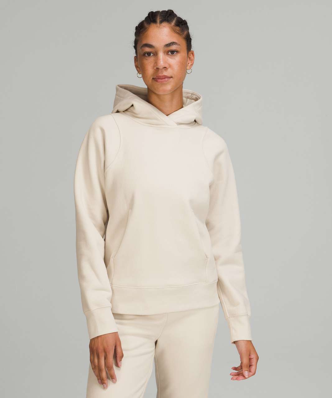 Lululemon Loungeful Hoodie - White Opal - lulu fanatics