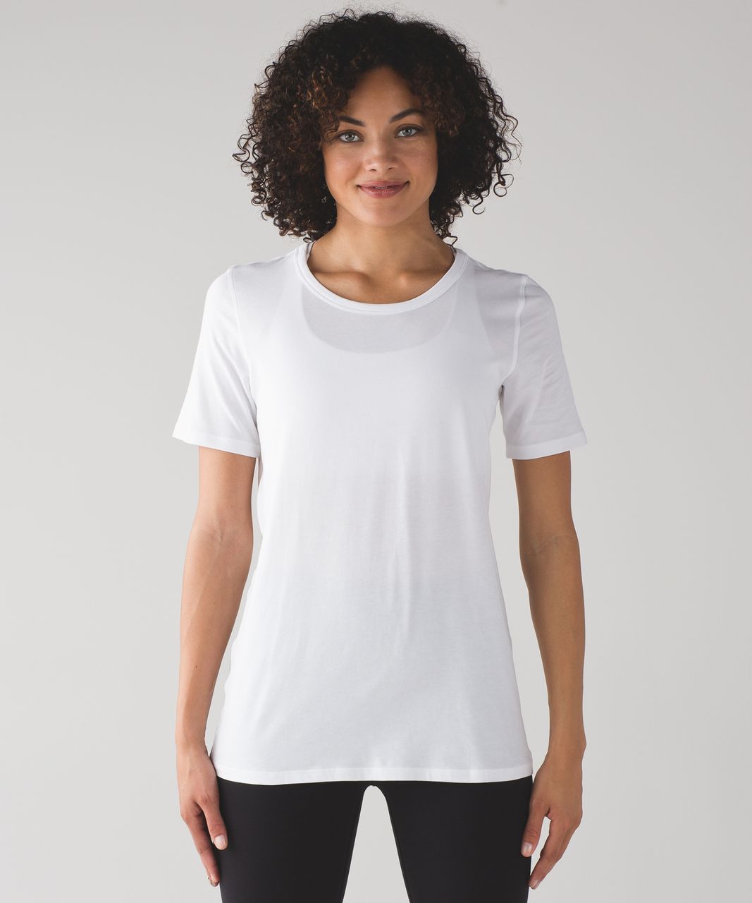 lululemon white tee