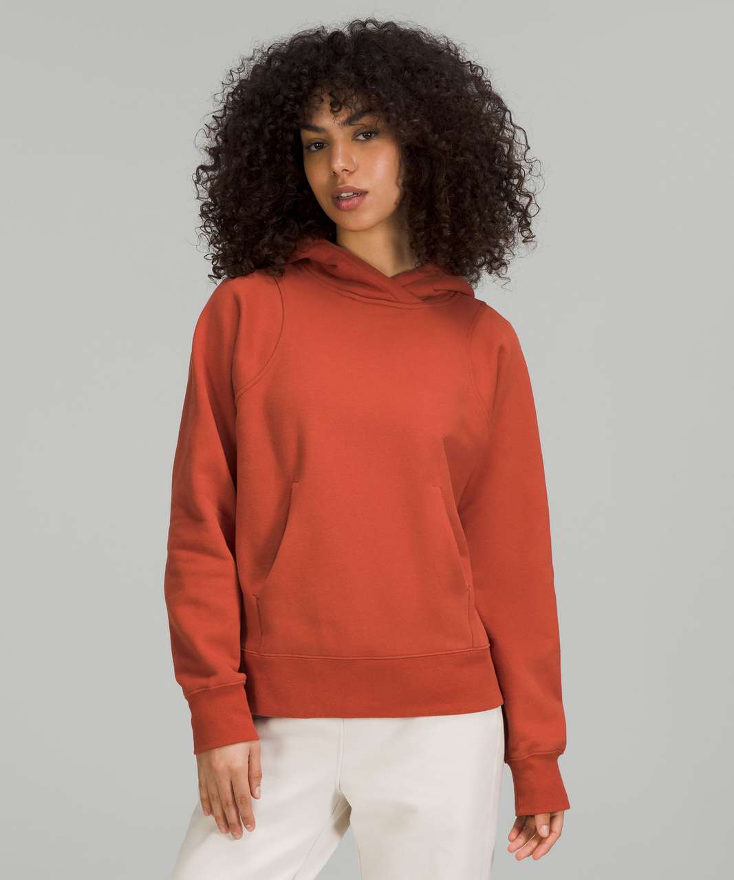 Lululemon Loungeful Hoodie - Red Rock