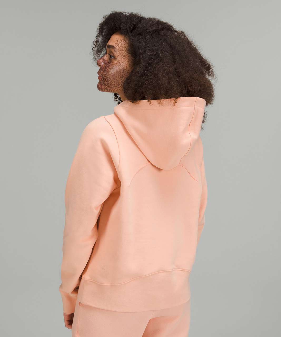 Lululemon Loungeful Hoodie - Peach Satin