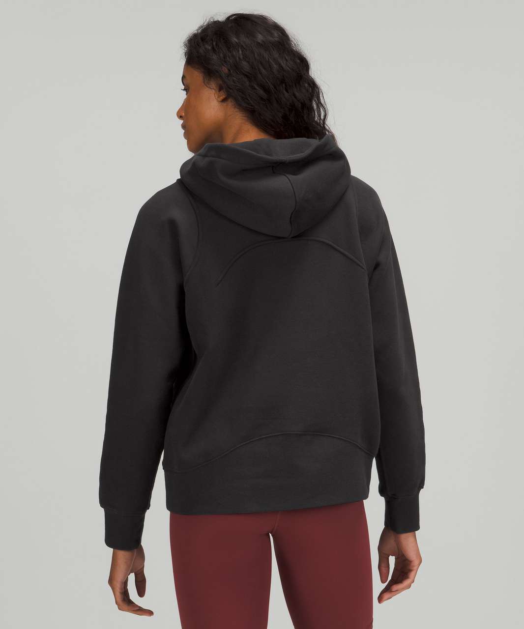 lululemon black hooded sweatshirt N60416 - size 8 – good market