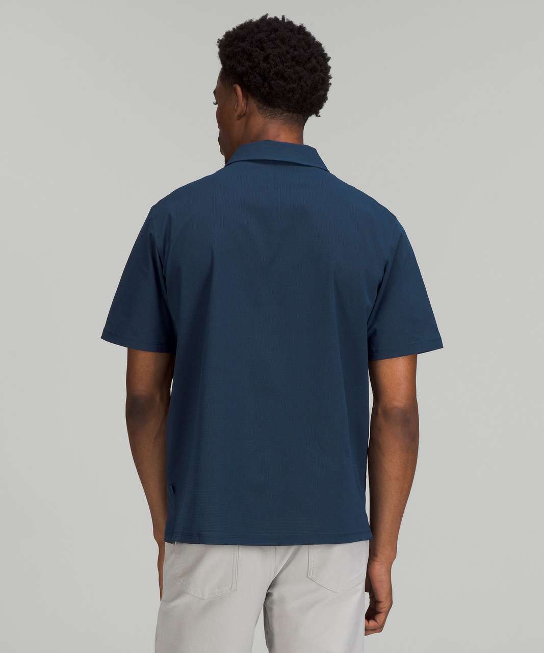 Lululemon Airing Easy Camp Collar Shirt - Nautical Navy