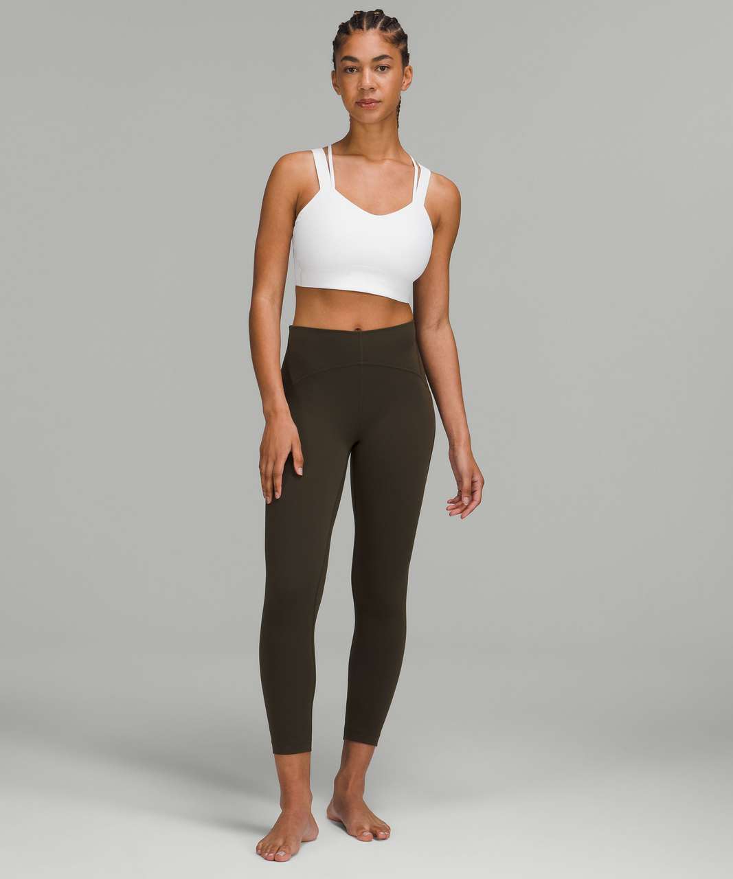 Lululemon Like a Cloud Ribbed Longline Bra *Light Support, D/DD Cup ...