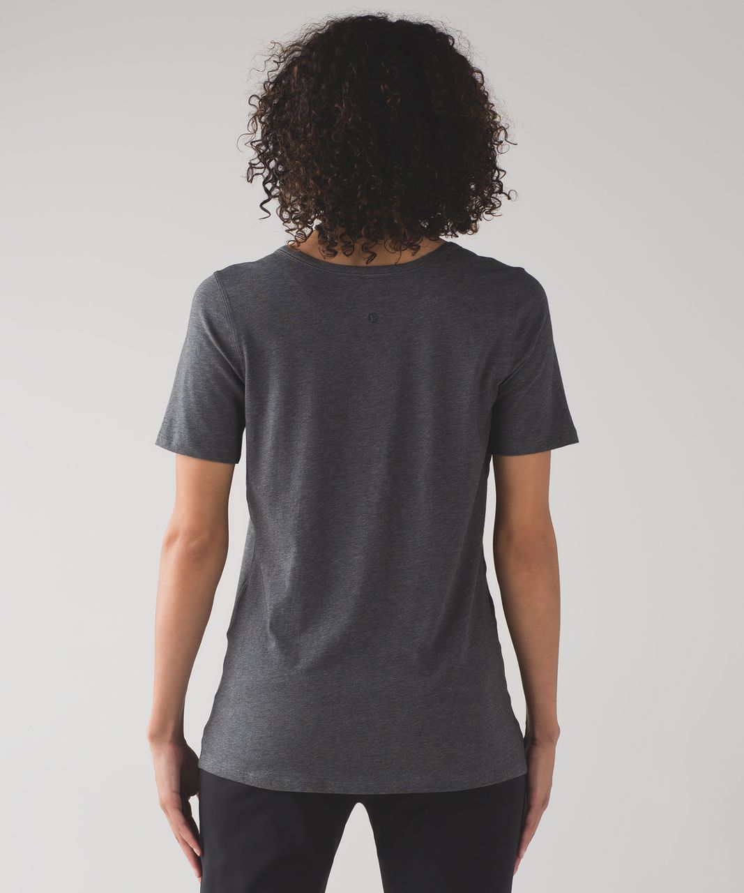 Lululemon Love Tee Crew II - Heathered Pitch Grey