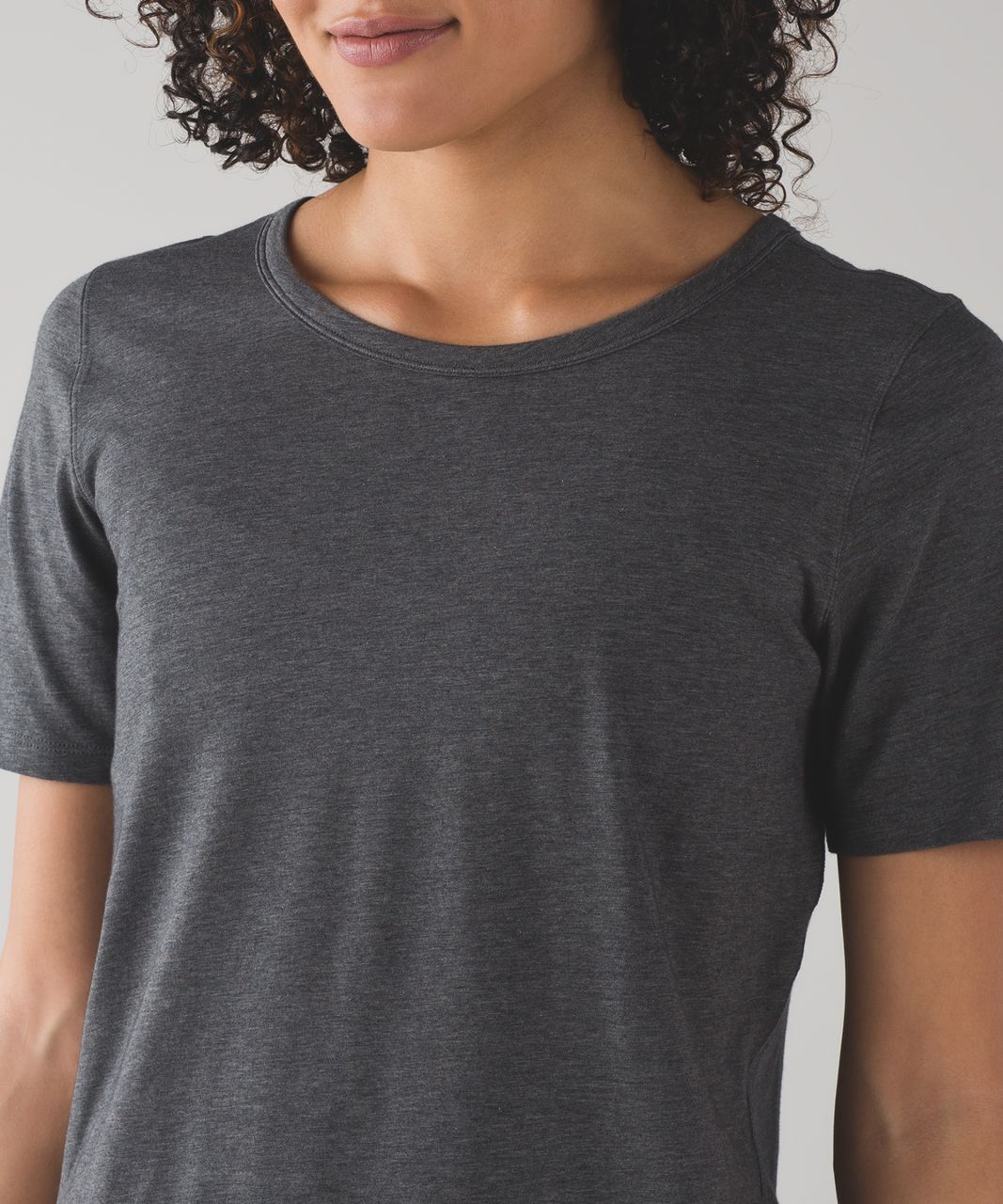 Lululemon Love Tee Crew II - Heathered Pitch Grey