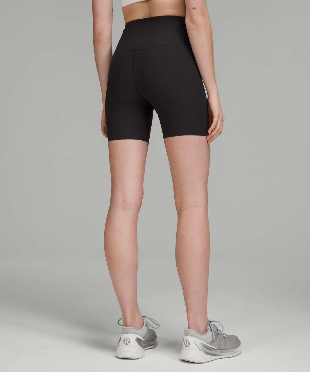 Lululemon Nulux Waist High Rise Run Short 4 - Black - lulu fanatics