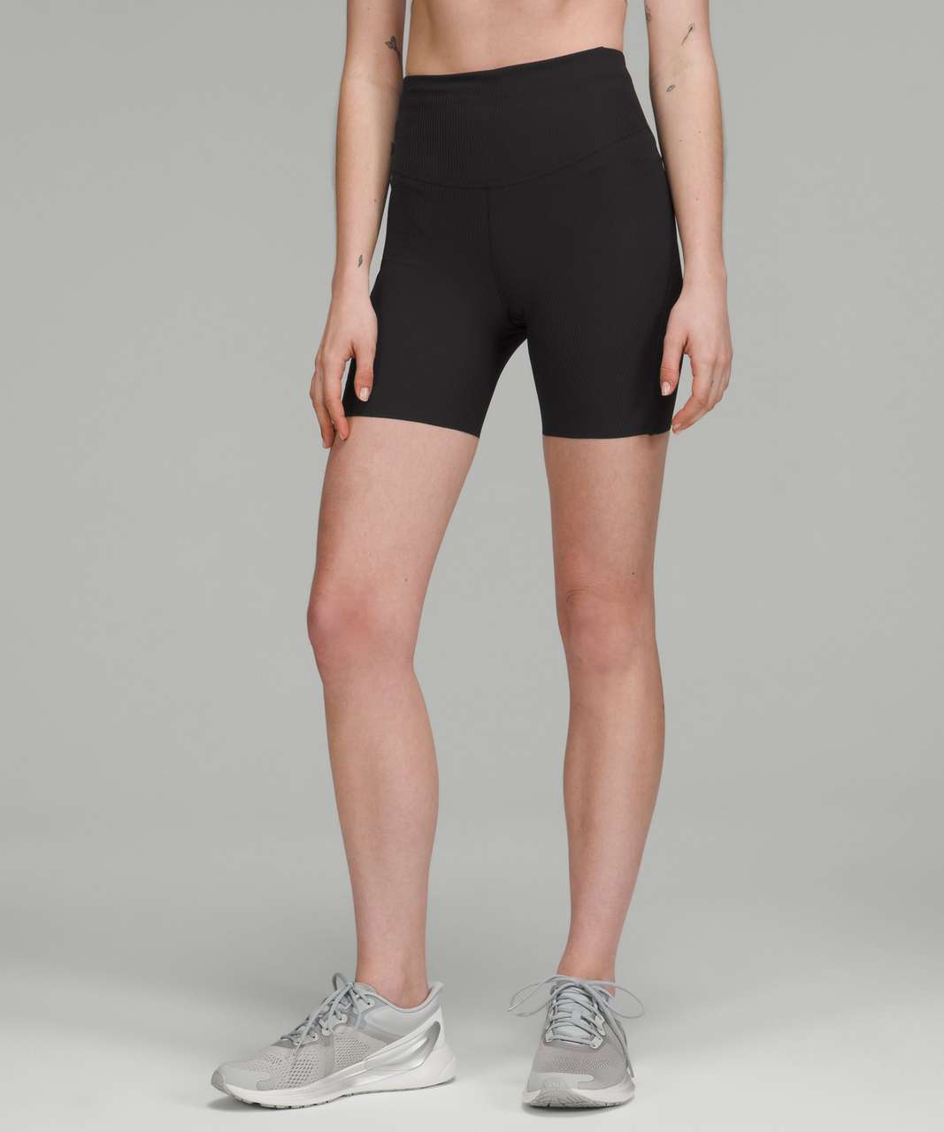 Lululemon Base Pace Ribbed High-Rise Short 6