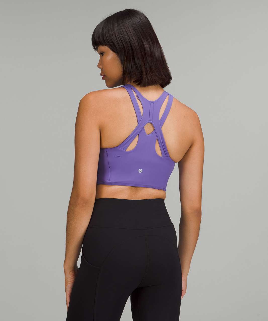 Lululemon Stash It All Bra - Wild Bluebell - lulu fanatics