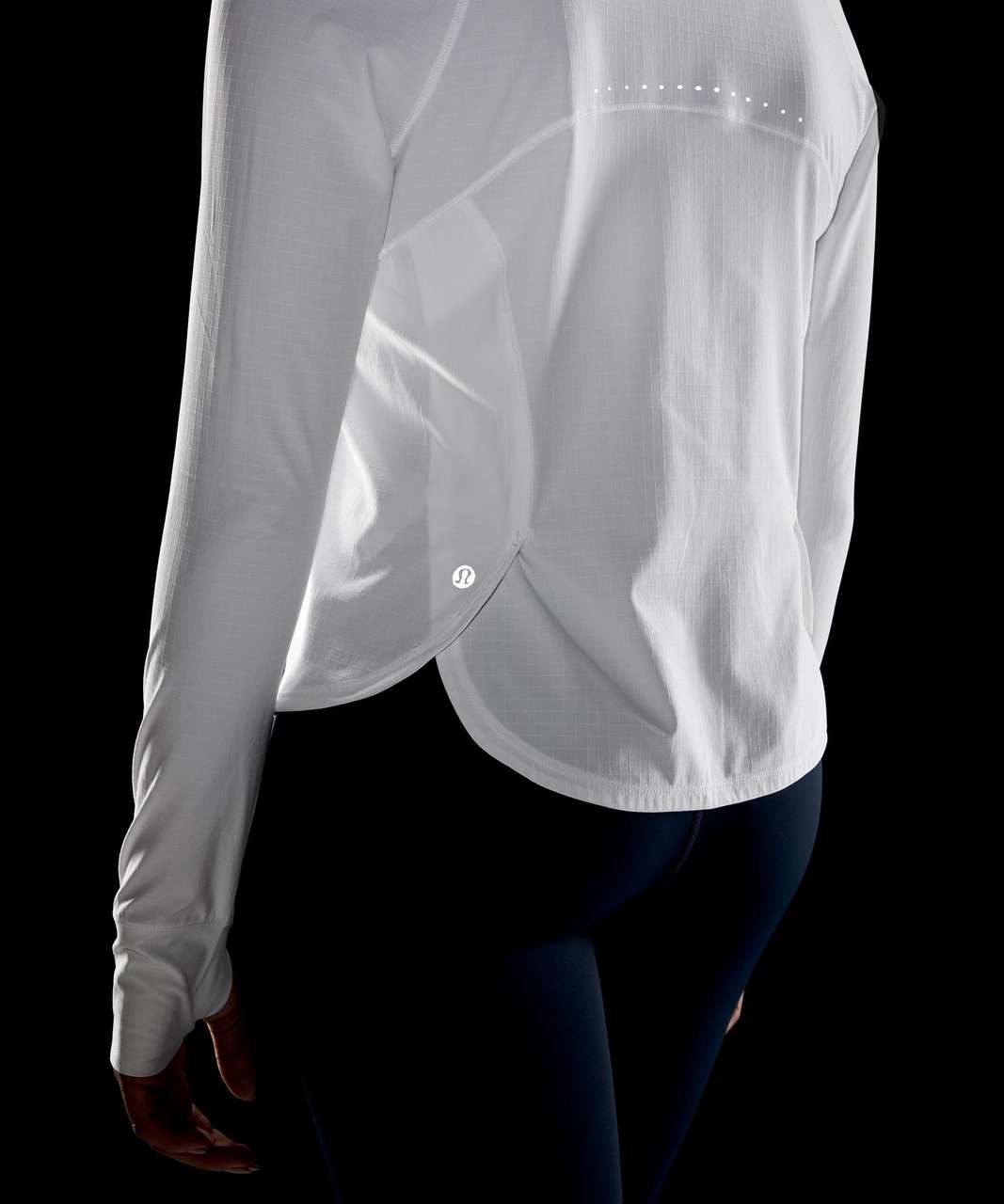 Lululemon Lightweight Stretch Running Long Sleeve Shirt - White