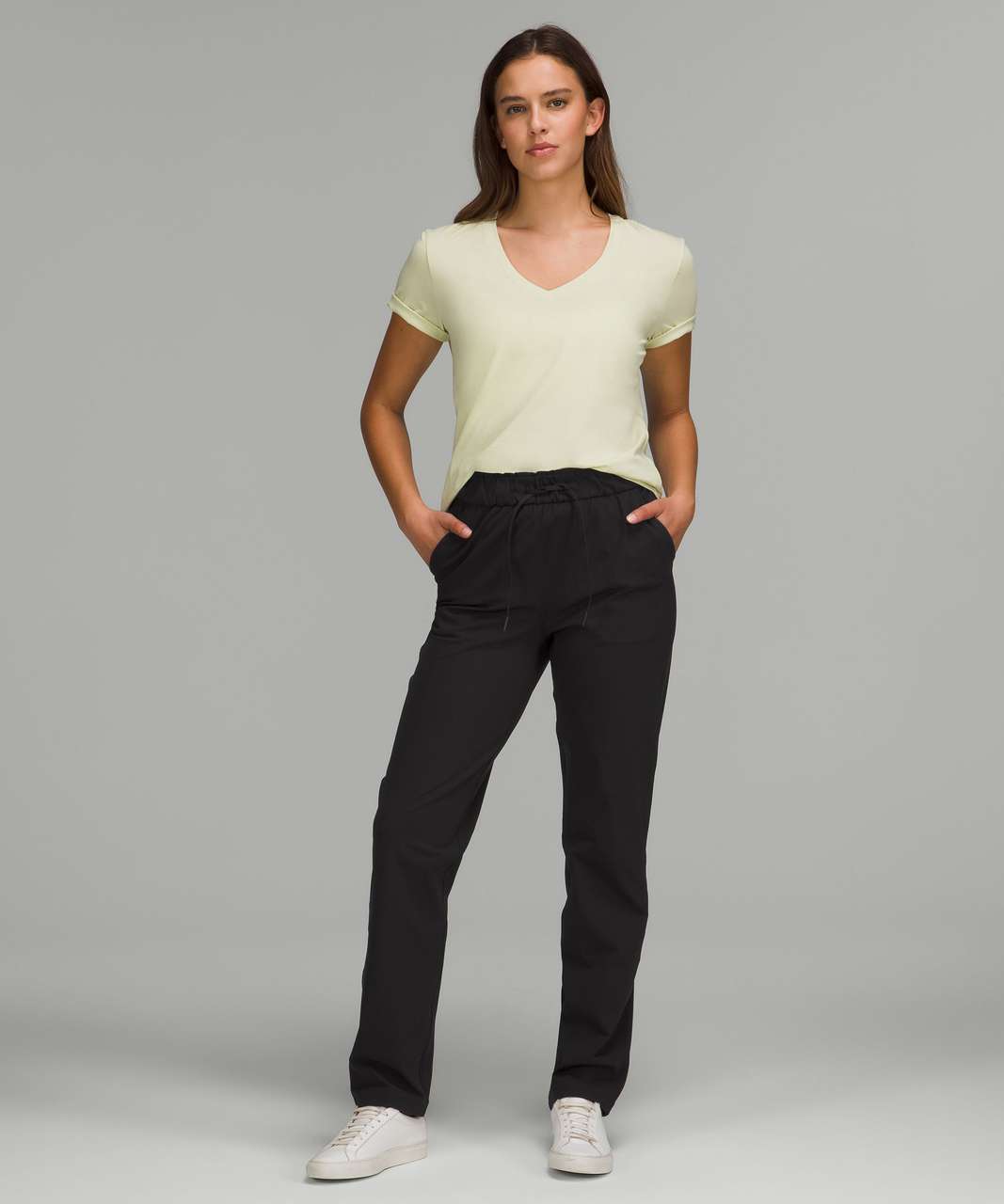 Lululemon Stretch High-Rise Pant - Black - lulu fanatics