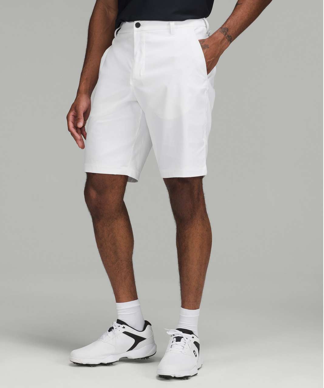 Core Golf Shorts (White) - New Dimensions Active - Men's Golf