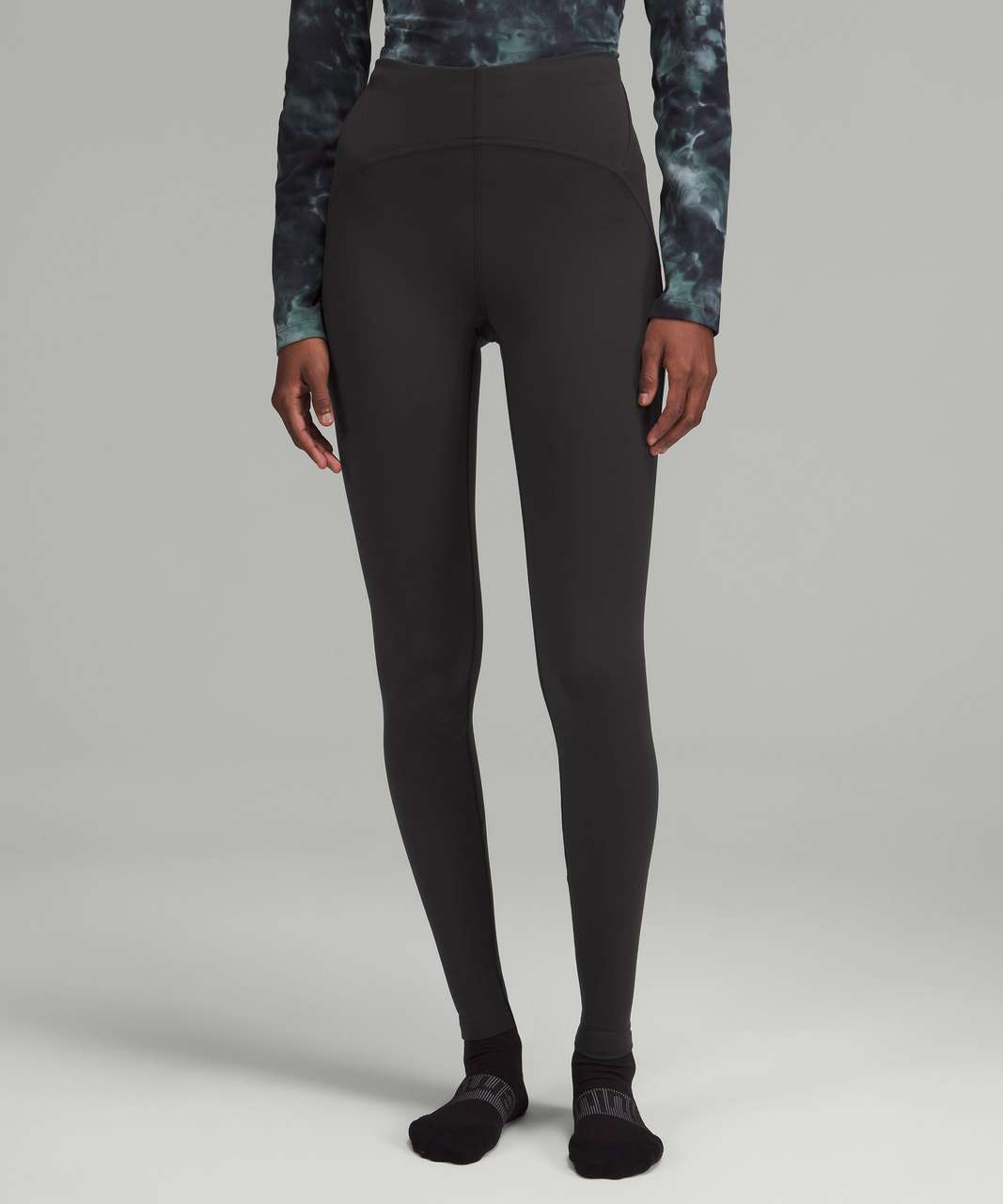 Lululemon InStill High-Rise Tight 25 - ThreeD Camo Jacquard Asphalt Grey  Black - lulu fanatics