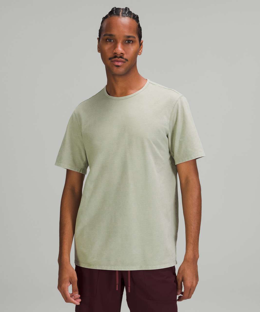 Lululemon Commission Short Sleeve T-Shirt - Green Fern Enzyme Dye