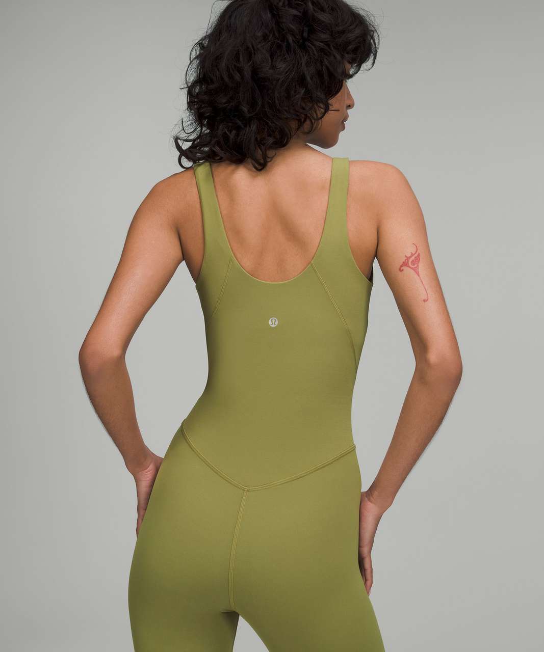 NWT Lululemon Align Bodysuit 25” Size 4 Smoked Spruce