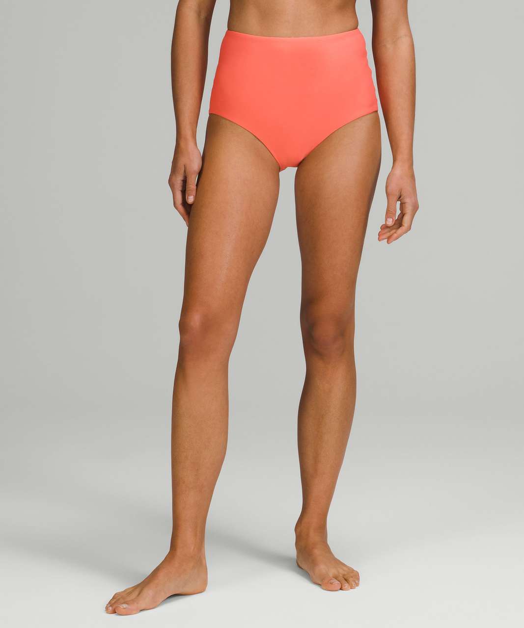 Lululemon Waterside High-Waist Swim Bottom *Medium Bum Coverage - Raspberry Cream