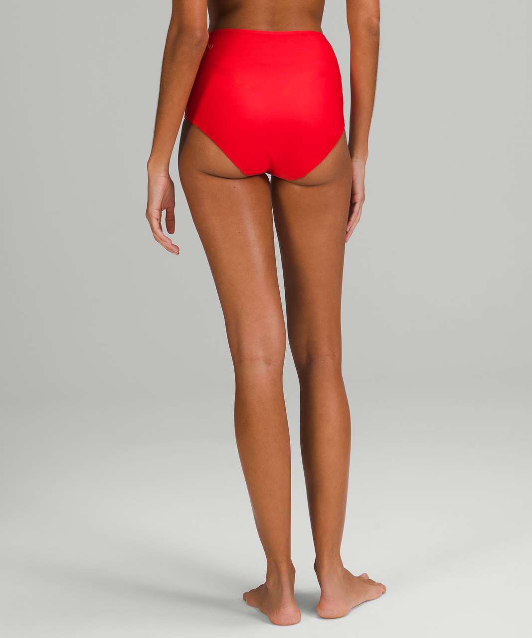 Lululemon Waterside High-Waist Swim Bottom *Medium Bum Coverage - True Red