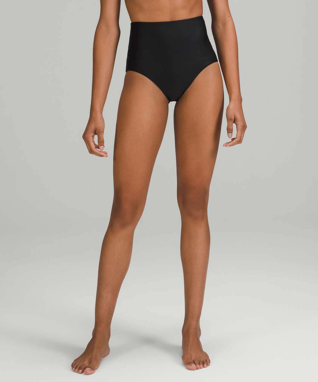 Lululemon Waterside High-Waist Swim Bottom *Medium Bum Coverage - Black