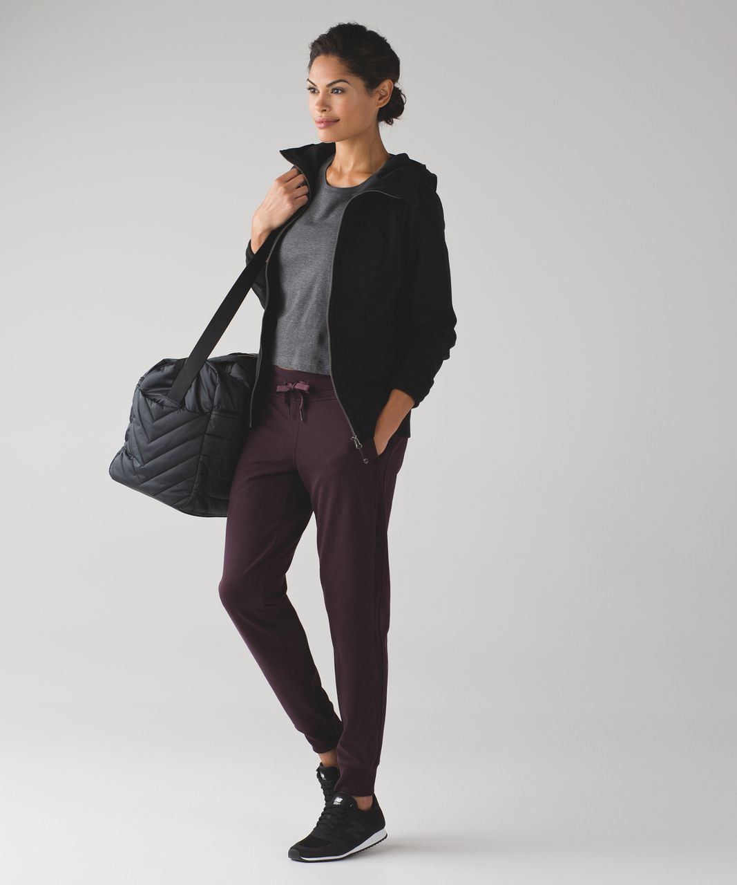 Lululemon Fleece Please Jogger (Terry) - Black Cherry