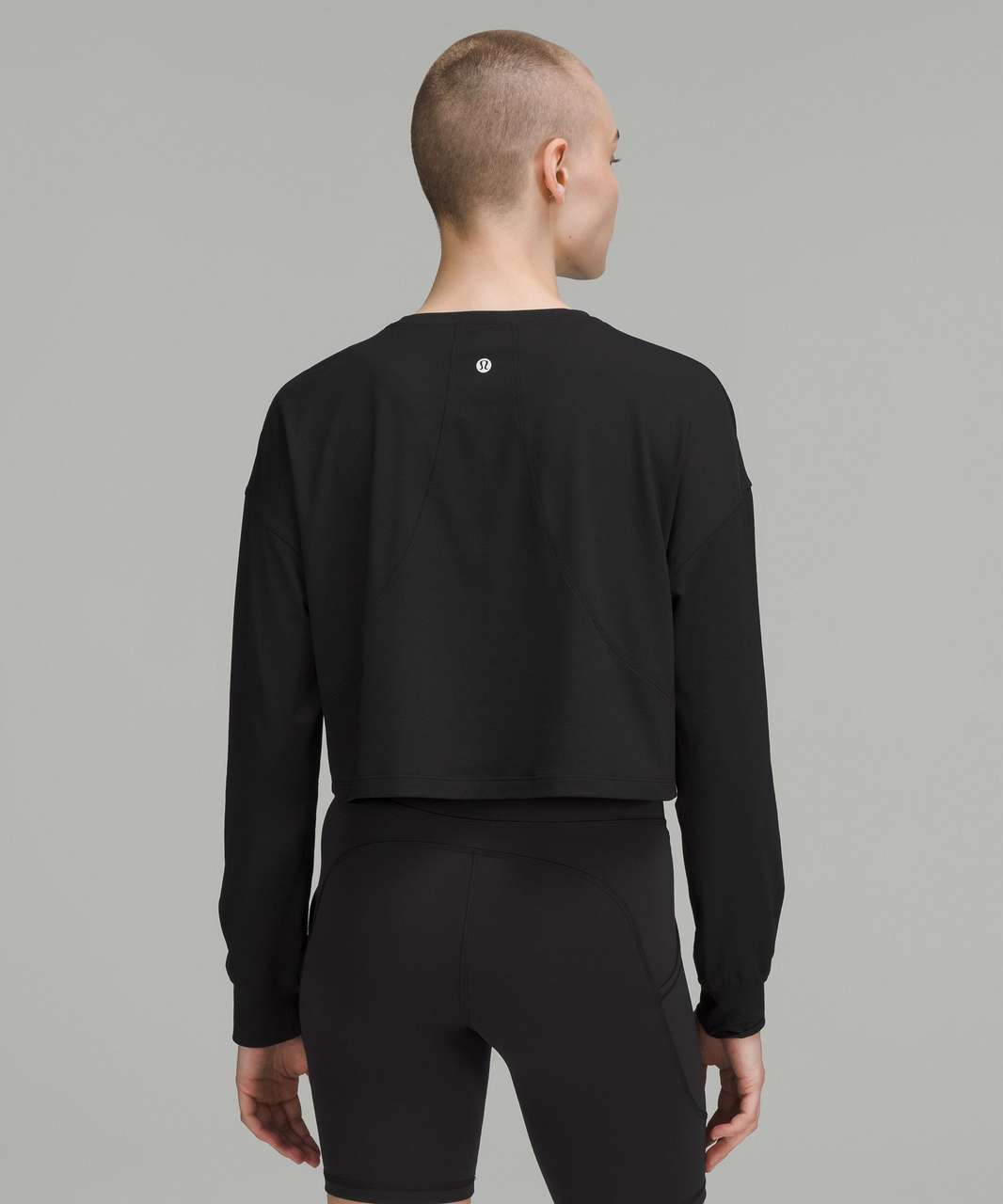 Lululemon Muscle Love Long Sleeve Shirt *Motif - Black