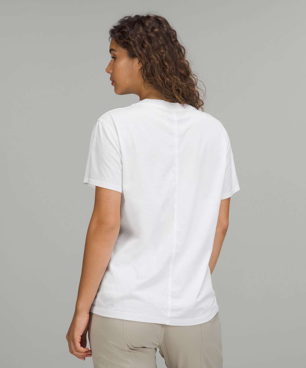 Lululemon All Yours T-Shirt *Motif - White