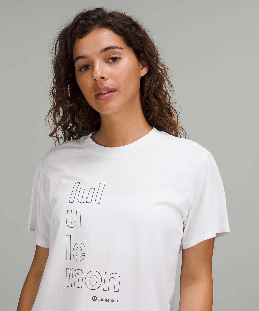 Lululemon All Yours T-Shirt *Motif - White