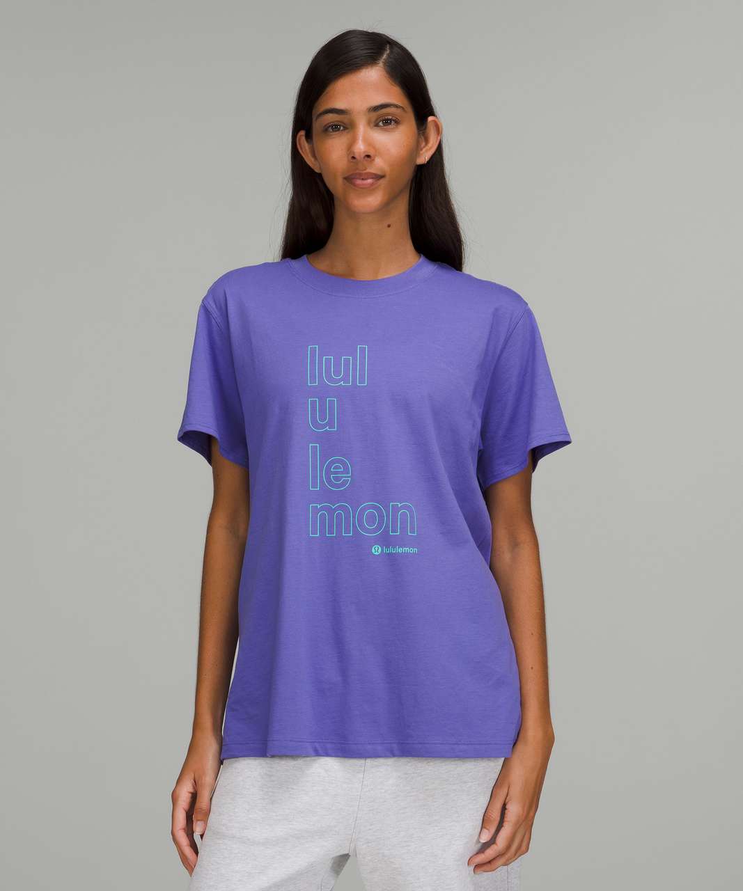 Lululemon All Yours T-Shirt *Motif - Charged Indigo - lulu fanatics