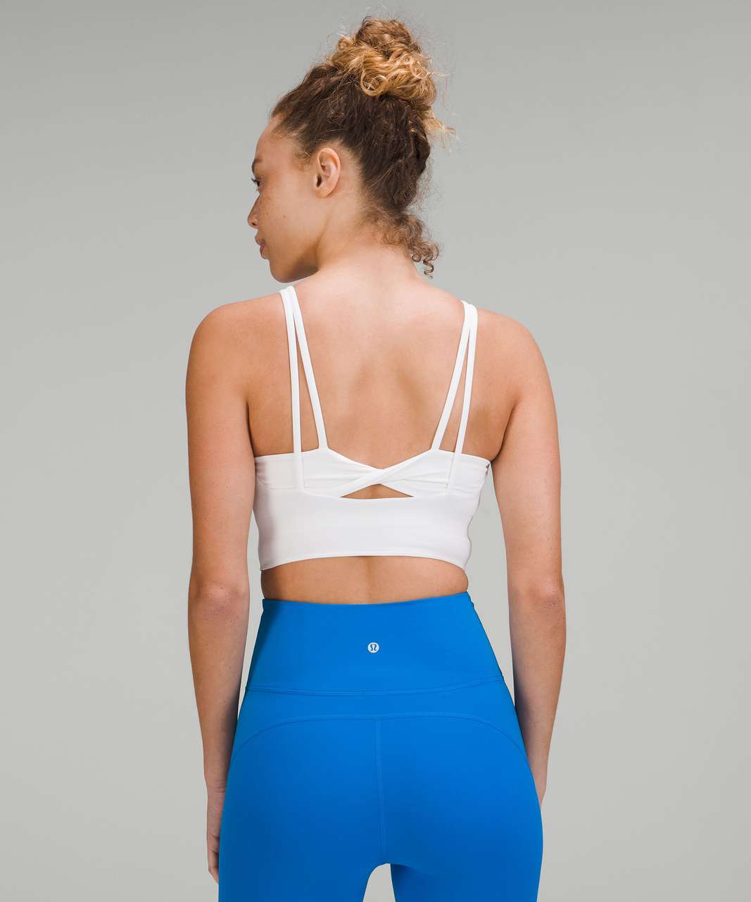 Ribbed Back-Twist Yoga Bra