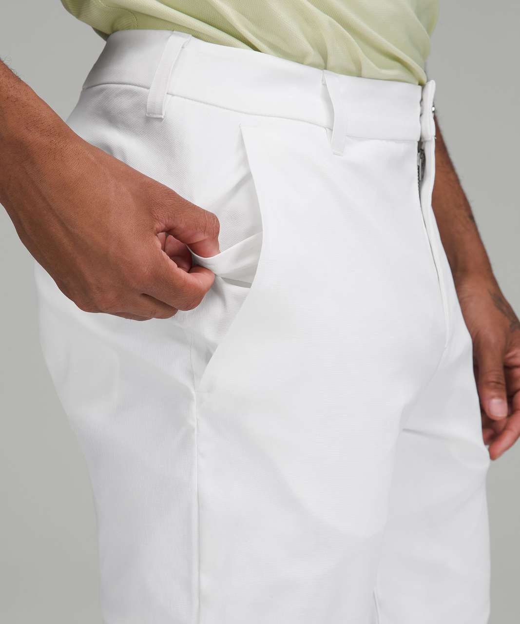 Lululemon Commission Golf Pant - White - lulu fanatics