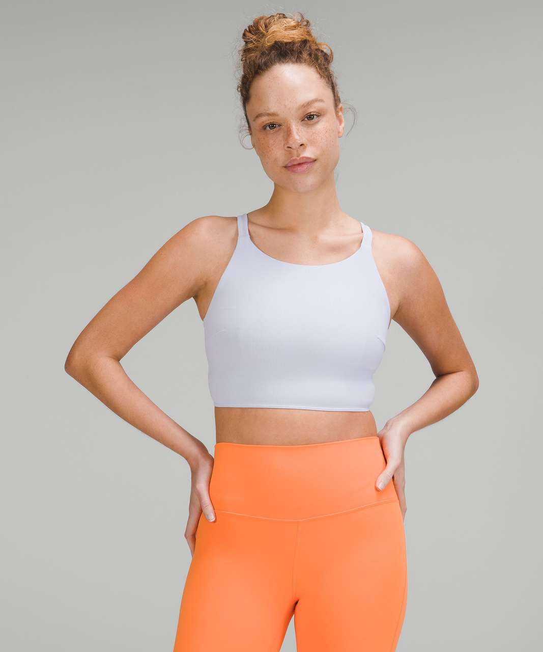 Lululemon Ribbed Back-Twist Sports Bra White Size XS - $42 (38% Off Retail)  - From Mylam